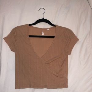 PacSun Cropped V-Neck